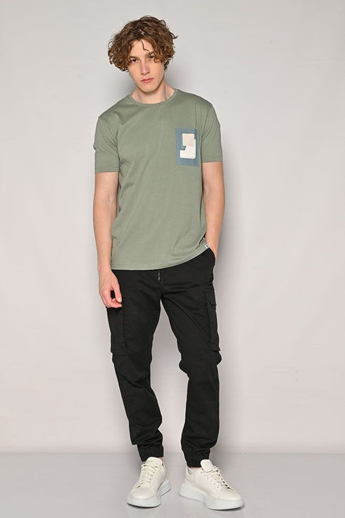 Ανδρικό T-Shirt Κοντομάνικο Μέντα Brokers